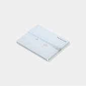 Zeilboten op de rivier post-it® notes (Schuin)