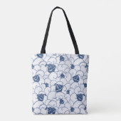 Zeilboten op het Zee Tote Bag (Achterkant)