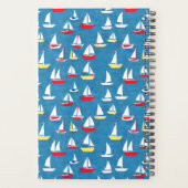 Zeilboten Patroon Planner (Achterkant)