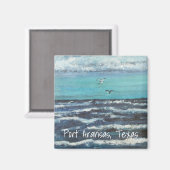 Zeilen bij Sunset Magnet Magneet (Voorkant / Achterkant)