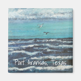 Zeilen bij Sunset Magnet Magneet