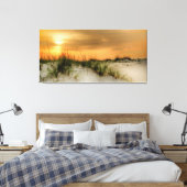Zeilen bij zonsopgang canvas afdruk (Insitu (Slaapkamer))