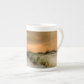 Zeilen bij zonsopgang porselein kop (Voorkant rechts)