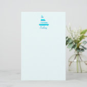 Zeilen Briefpapier (Staand voorkant)