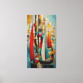 Zeilen Canvas Afdruk