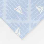 Zeilen Fleece Deken (Hoek)