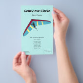Zeilen Flyer (Hand)