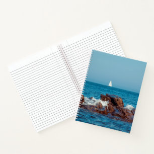 Zeilen in de Atlantische Oceaan Notitieboek
