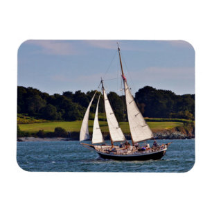 Zeilen in Newport, Rhode Island, VS Magneet