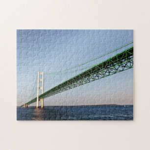 Zeilen onder de Mackinac-brug Legpuzzel