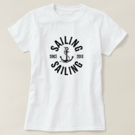Zeilen sinds 20XX T-shirt