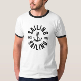 Zeilen sinds 20XX T-shirt