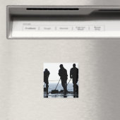 Zeilen vegen de hangar uit magneet (Insitu (Vaatwasser))