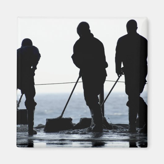 Zeilen vegen de hangar uit magneet (Voorkant)