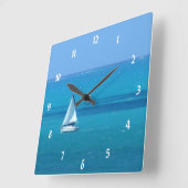 Zeilen Vierkante Klok (Hoek)