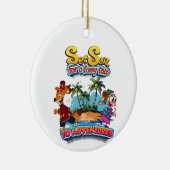 Zeilen voor een Funny Tale eiland Ornamenten (Rechts)