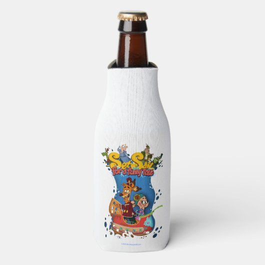 Zeilen voor een Funny Tale Flesjeskoeler (Fles Voorkant)