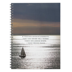 Zeilen, voor leraren - Spiral Notebook Notitieboek