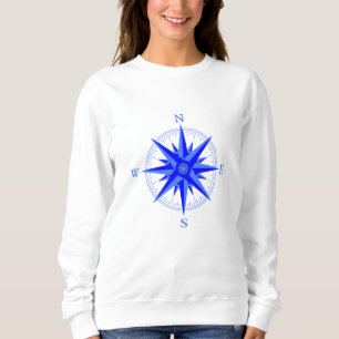 Zeilen - Windroos Kompas Zeevaart Shirt