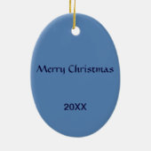 Zeilend Ornament voor zeilboot Oval (Achterkant)