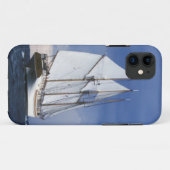 Zeilend schip op het Oostzeegebied Case-Mate iPhone Case (Achterkant (horizontaal))