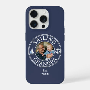 Zeilende opa jaar gevestigd foto iPhone 15 pro hoesje