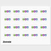Zeilende Stickers (Vel)