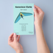 Zeilenvliegen Flyer (Hand)