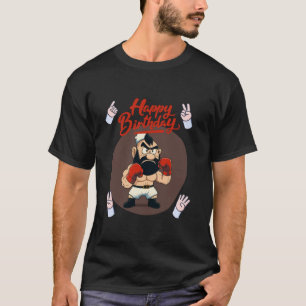 Zeiler Boksen Dwerg s Dwerg Mij Bokser Verjaardag T-shirt