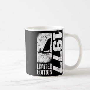 Zeilers Jacht-zeilboten Vintage 1977 Verjaardag Di Koffiemok