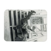 Zeilers omhelzen magneet (Horizontaal)