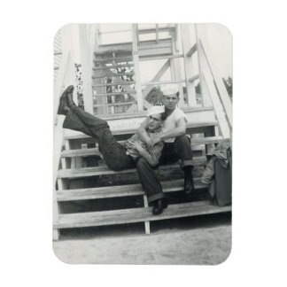 Zeilers omhelzen magneet