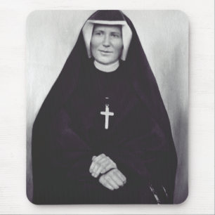 Zeilige Faustina Kowalska Apostel van de Goddelijk Muismat