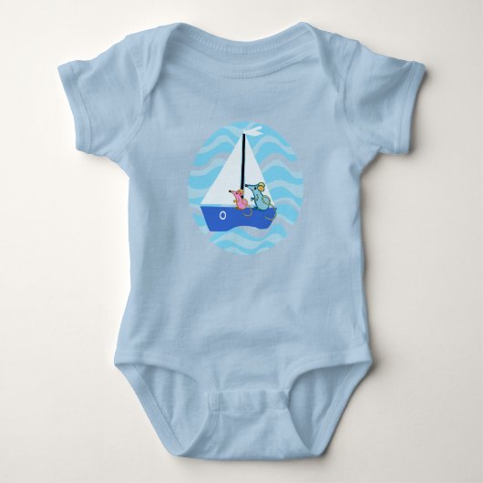 Zeilmuizen Baby Bodysuit (Voorkant)