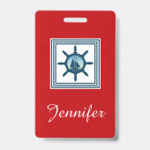 Zeilscene Badge (Achterkant)