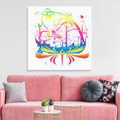Zeilschip Canvas Afdruk (Insitu (Woonkamer))
