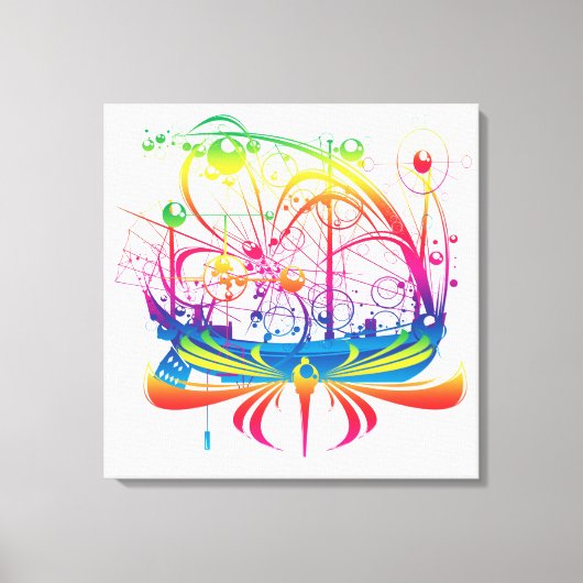 Zeilschip Canvas Afdruk (Voorkant)