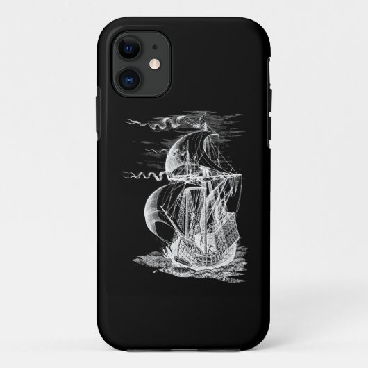  zeilschip Case-Mate iPhone case (Achterkant)