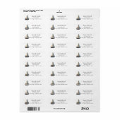 zeilschip etiket (Full Sheet)