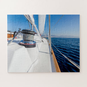 zeilschip op het zee legpuzzel