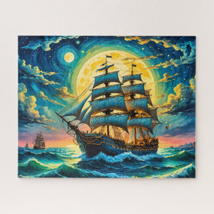 Zeilschip Puzzle Legpuzzel