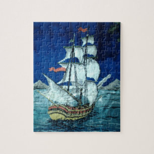 Zeilschip Puzzle Legpuzzel