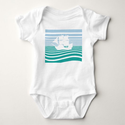 Zeilschip Romper (Voorkant)