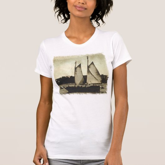 Zeilschip T-shirt (Voorkant)