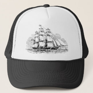 zeilschip trucker pet