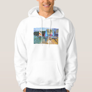 zeilschool calella de palafrugall costa hoodie