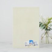 zeilseizoen briefpapier (Staand voorkant)