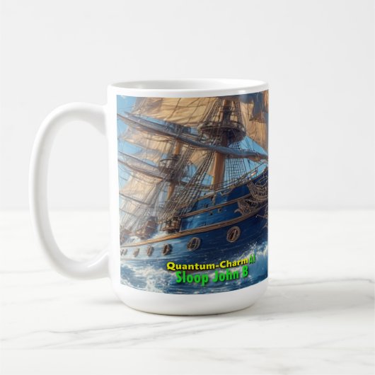 Zeilsloep John B Tall Ship v2.0 Koffiemok (Links)