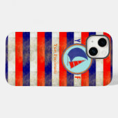 zeilstrepen Case-Mate iPhone case (Achterkant (horizontaal))