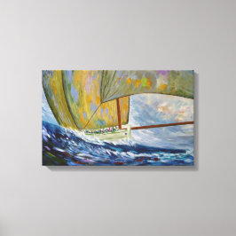 Zeilvis Canvas Afdruk